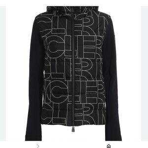 Moncler Grenoble Dixence Monogram Padded down Cardigan jacket Hooded size L